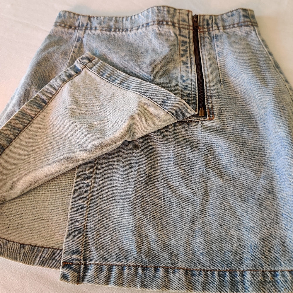Guess denim Wrap skirt M
